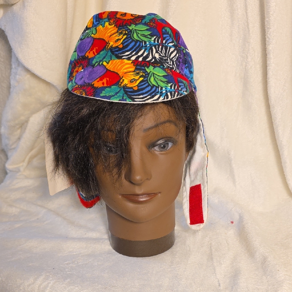 Vibrant Jungle Safari Kids Hat